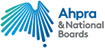 Logo Ahpra National Boards
