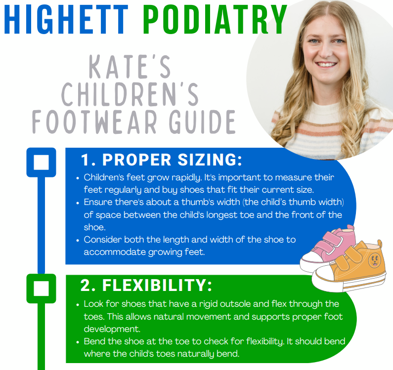 Highett Podiatry - Children's Footwear Guide